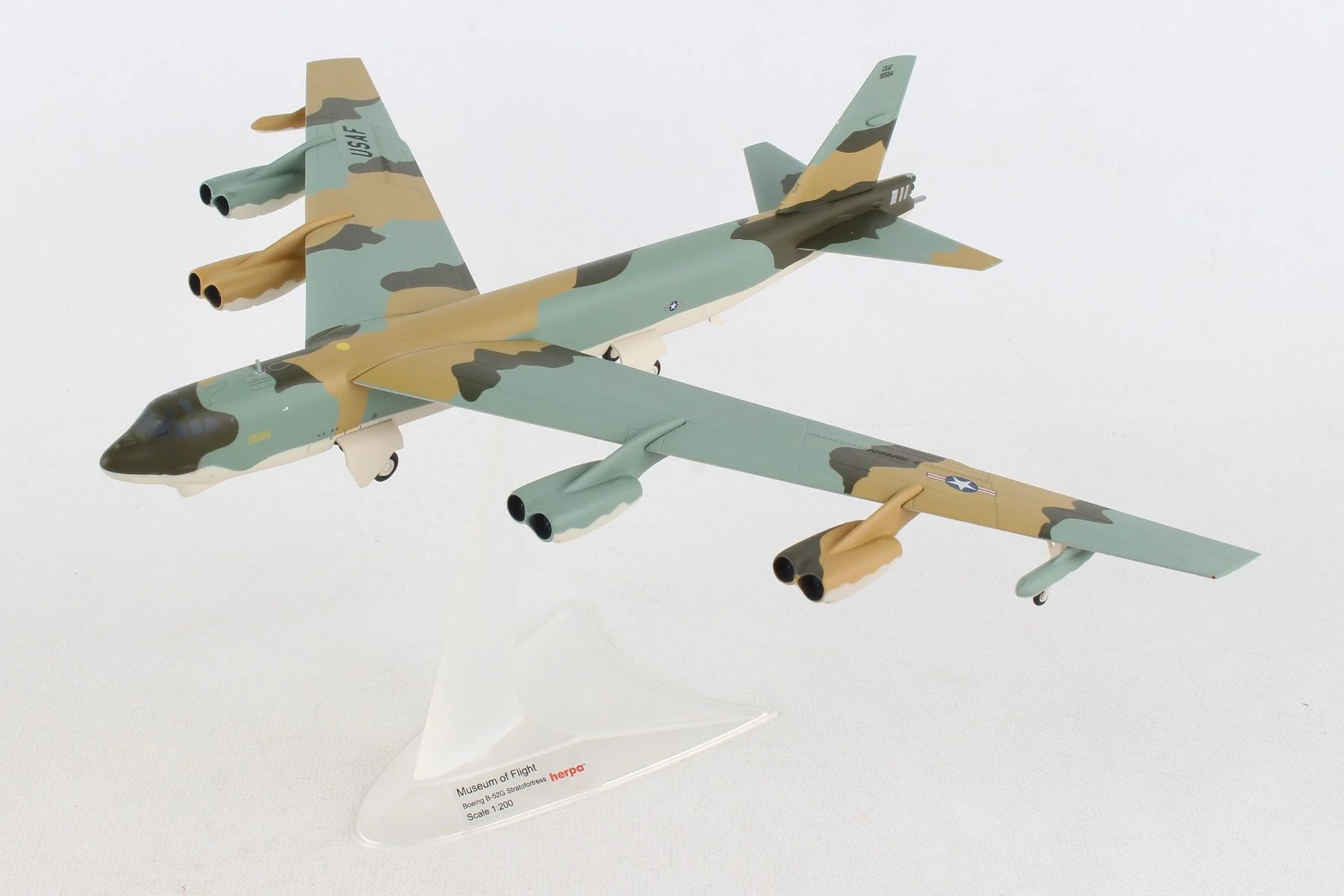 Mô hình máy bay B52 United States Air ForceHerpa 1:200, chất liệu xốp